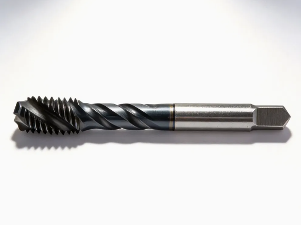 Solid Carbide Spiral Flute Tap - M3 to M20 range with 45° helix angle