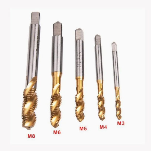 Solid Carbide Micro Tap for precision medical device threading